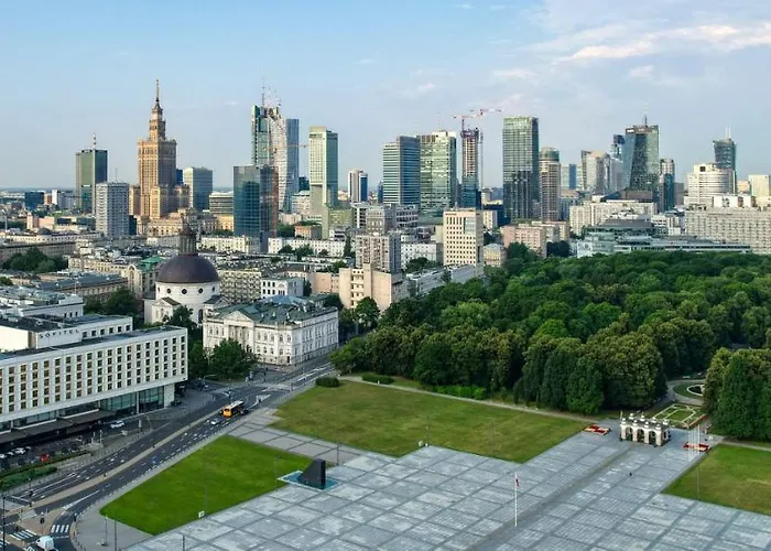 4 Rondo 1 Metro Wifi 65'tv Netflix Hbo Appletv Disney+ Lejlighed Warszawa